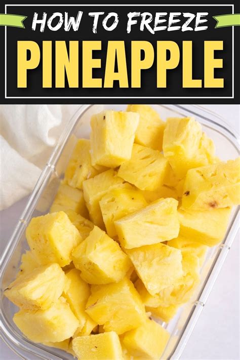How to Freeze Pineapple (+Tips and Tricks!) .